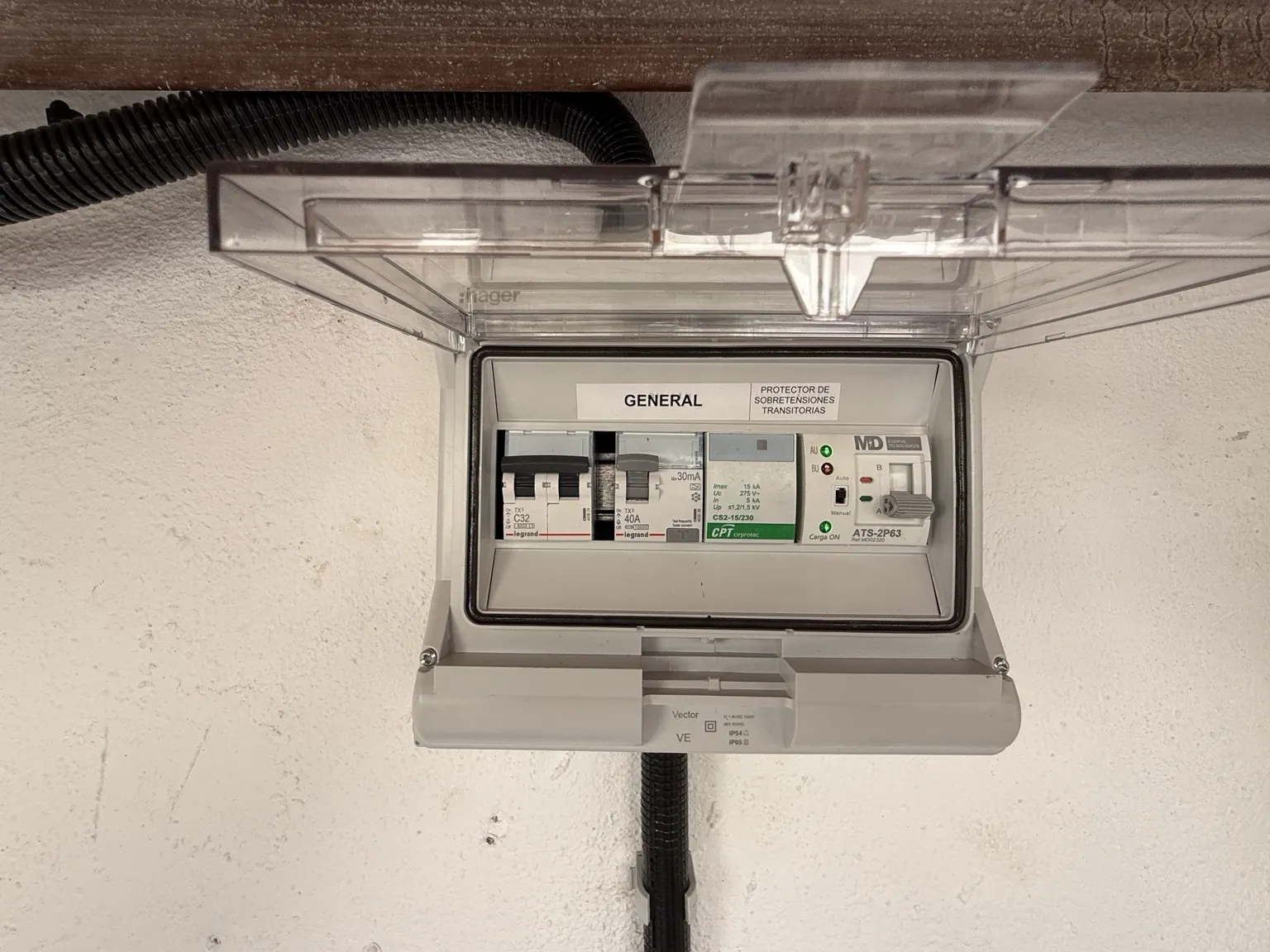 Protecciones y cuadros eléctricos