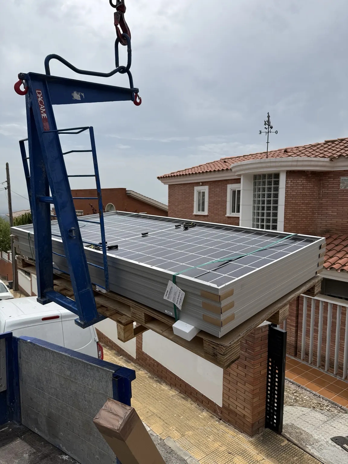 Recepción y preparación de materiales
