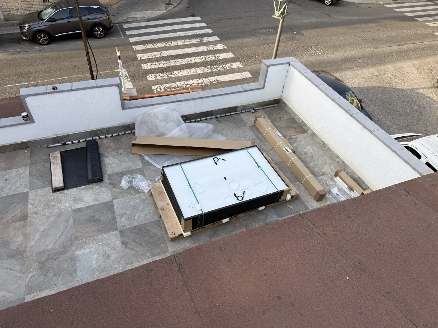 Recepción y preparación de materiales